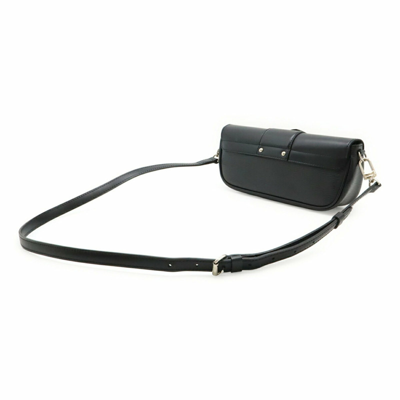 LOUIS VUITTON Epi Pochette Montaigne 單肩包/長肩包/手拿包 黑色 (M59292)-2