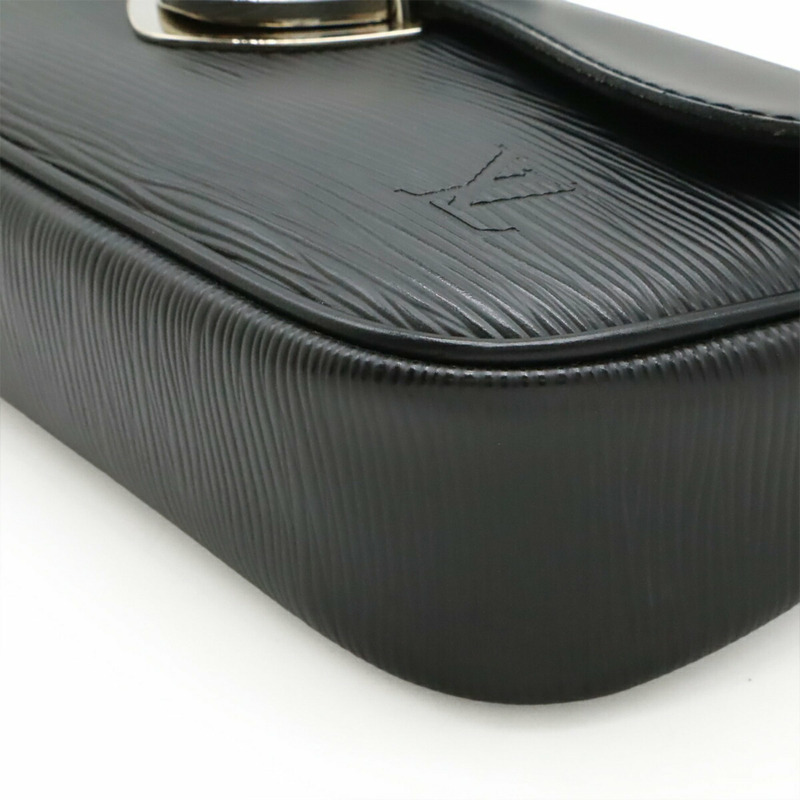 LOUIS VUITTON Epi Pochette Montaigne 單肩包/長肩包/手拿包 黑色 (M59292)-3