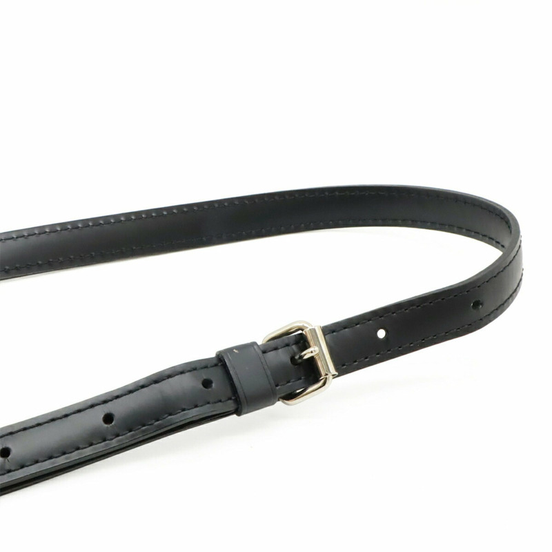 LOUIS VUITTON Epi Pochette Montaigne 單肩包/長肩包/手拿包 黑色 (M59292)-5
