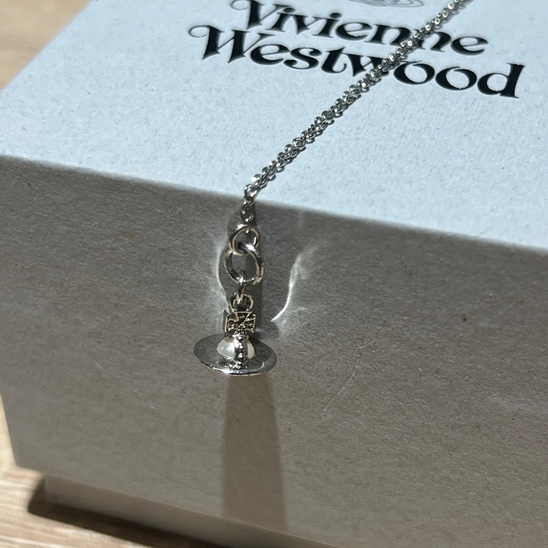 Vivienne Westwood 珍珠土星手鍊-2