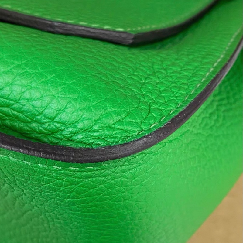 Hermes 吉普賽 28 框R 14年 tc 竹子綠-4