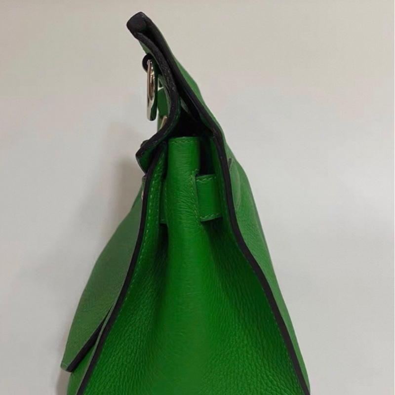 Hermes 吉普賽 28 框R 14年 tc 竹子綠-8