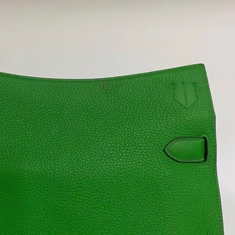 Hermes 吉普賽 28 框R 14年 tc 竹子綠-11