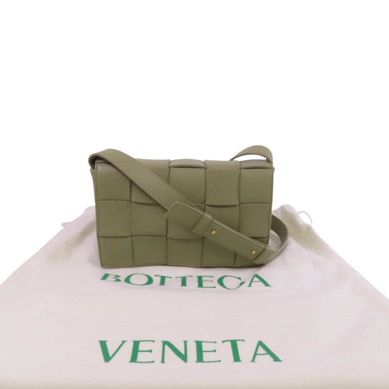 BOTTEGA VENETA 織紋皮革Cassette Bag肩背袋-9