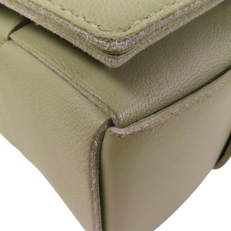 BOTTEGA VENETA 織紋皮革Cassette Bag肩背袋-10