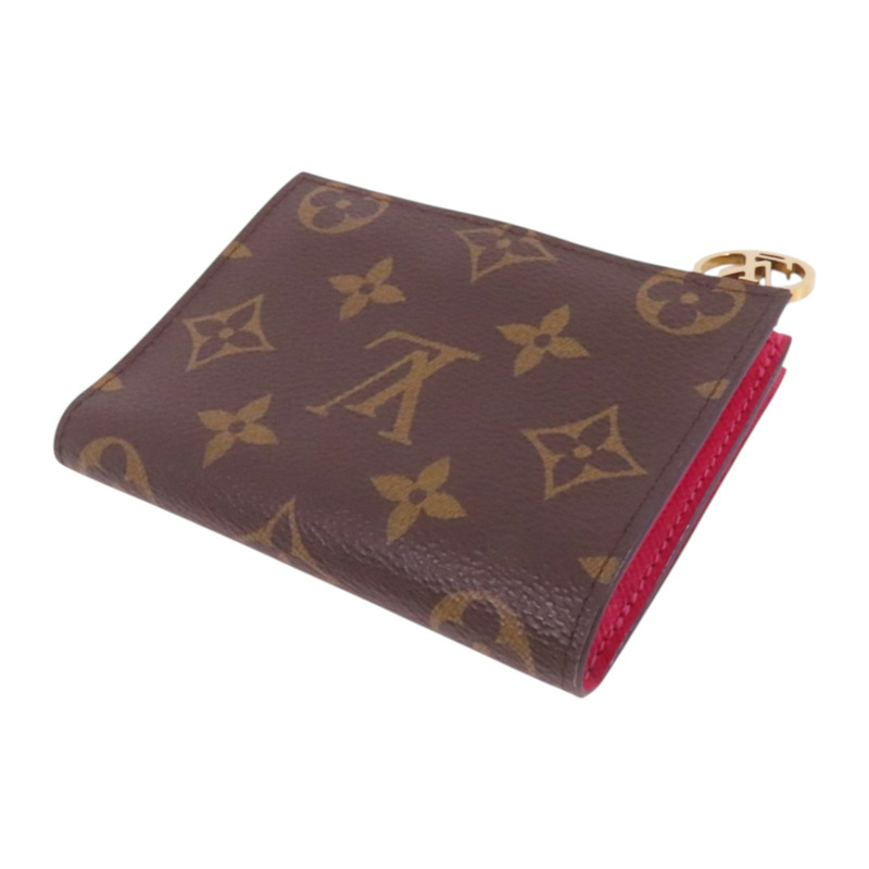 LOUIS VUITTON Monogram Lisa Wallet金扣短錢包-3