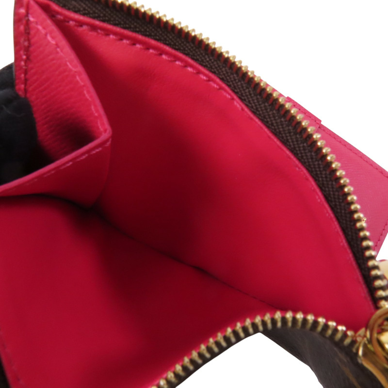 LOUIS VUITTON Monogram Lisa Wallet金扣短錢包-6