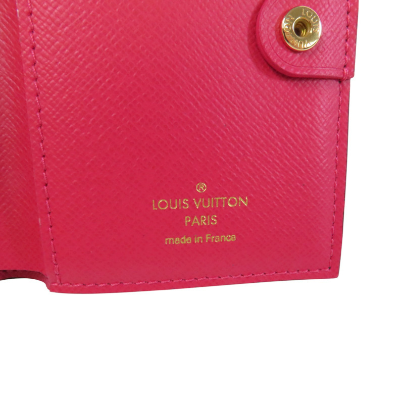 LOUIS VUITTON Monogram Lisa Wallet金扣短錢包-7