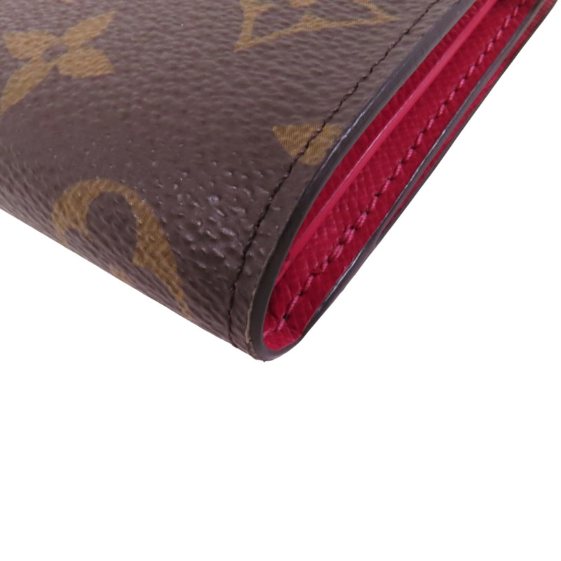 LOUIS VUITTON Monogram Lisa Wallet金扣短錢包-13