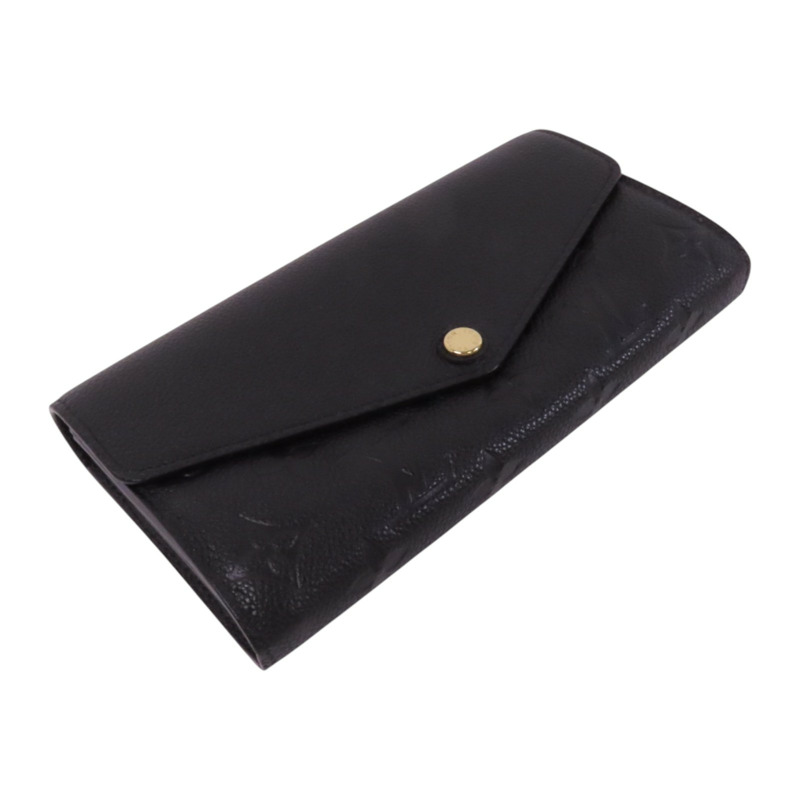 LOUIS VUITTON Monogram Empreinte Sarah Long Wallet金扣長錢包-2