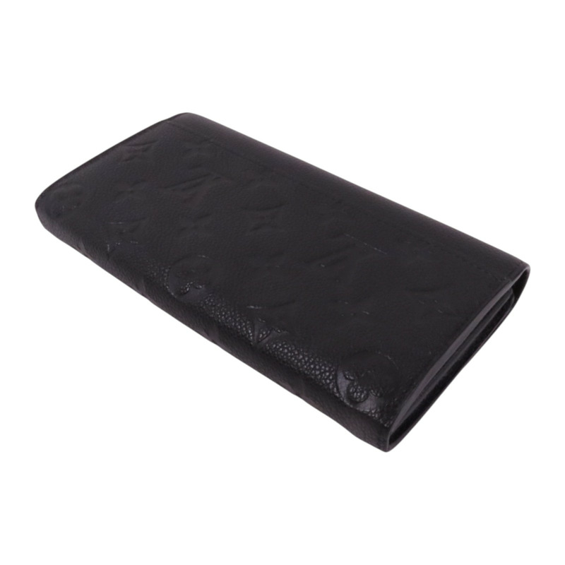 LOUIS VUITTON Monogram Empreinte Sarah Long Wallet金扣長錢包-3