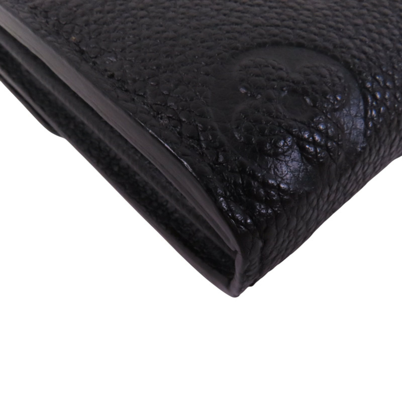 LOUIS VUITTON Monogram Empreinte Sarah Long Wallet金扣長錢包-12