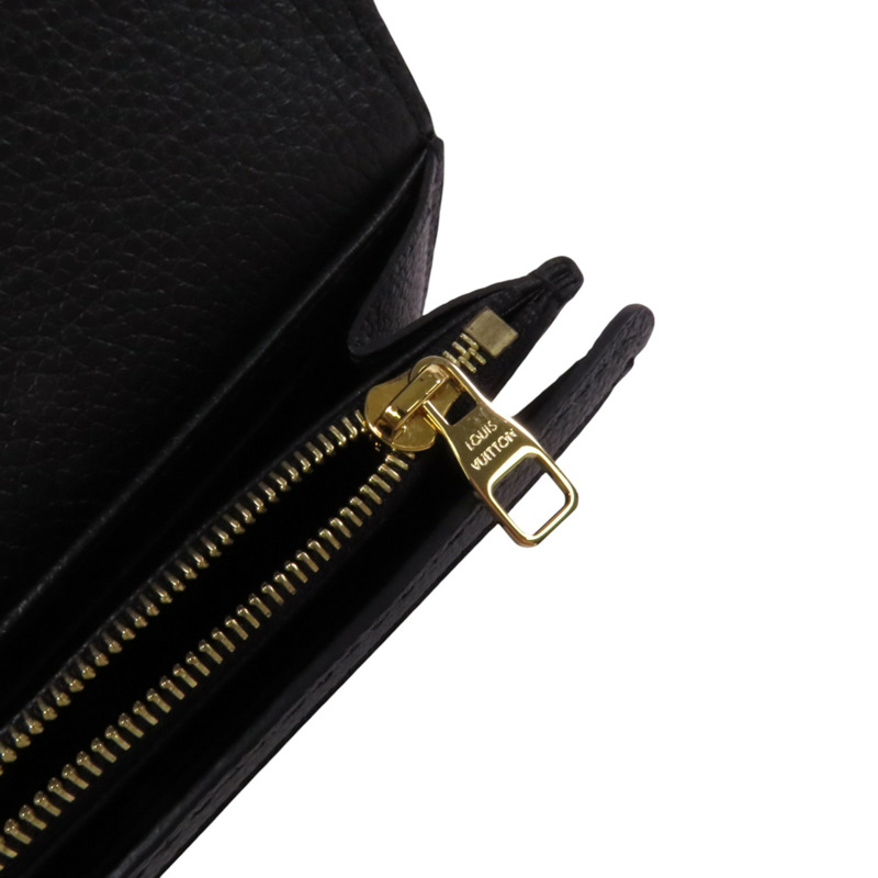 LOUIS VUITTON Monogram Empreinte Sarah Long Wallet金扣長錢包-14