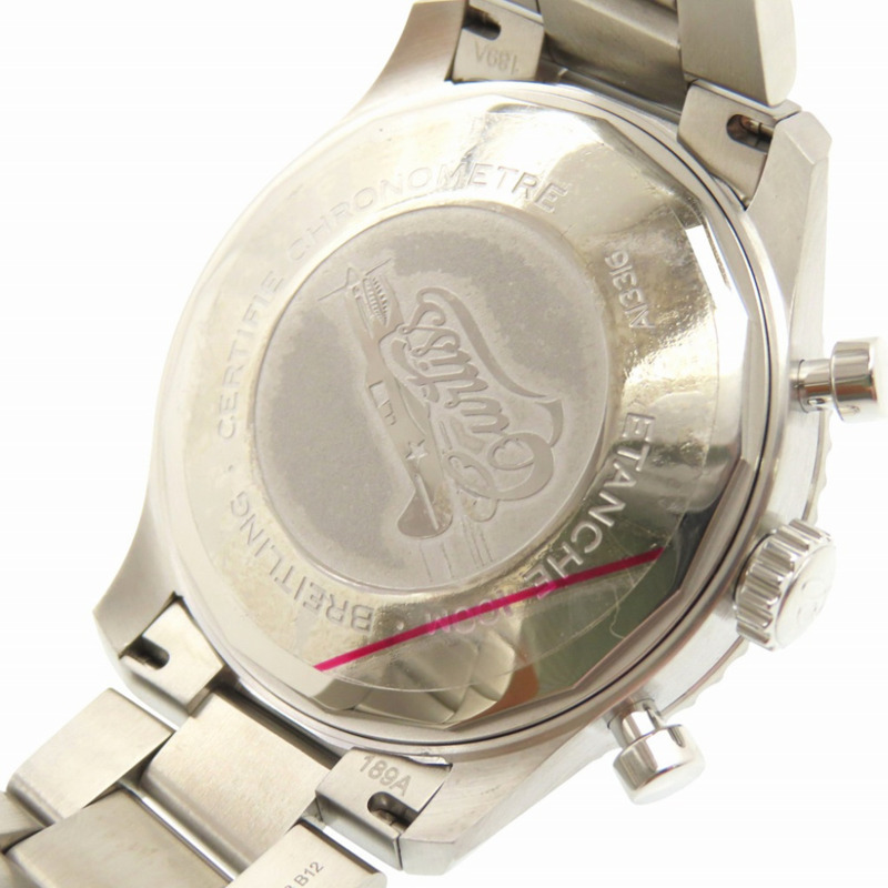 全新 Breitling Aviator 8 Chronograph 43 A13316 自動不鏽鋼手錶,綠色,0181,BREITLING,男士-8