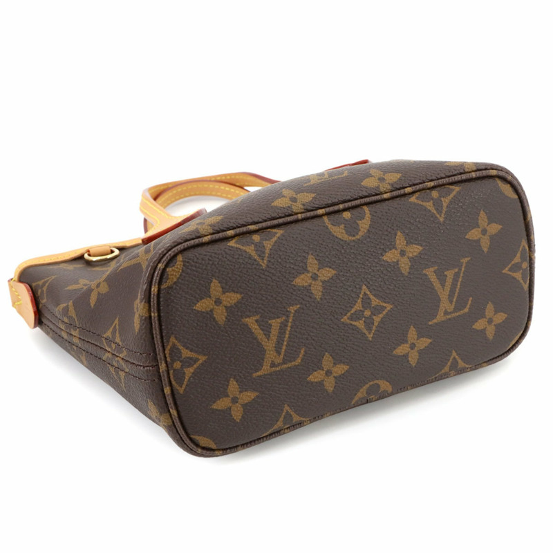 Louis Vuitton Monogram Neverfull BB 玫瑰牡丹色兩手提單肩包 M46786 RFID-4