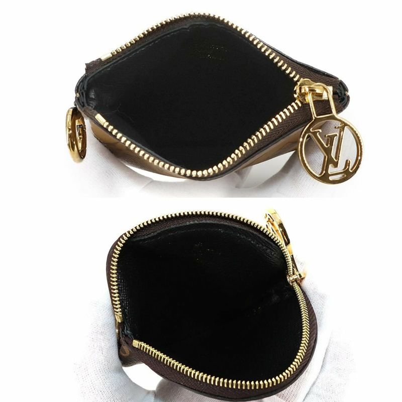 Louis Vuitton Monogram Giant Pochette Trio 手拿包,棕色,M68756-5