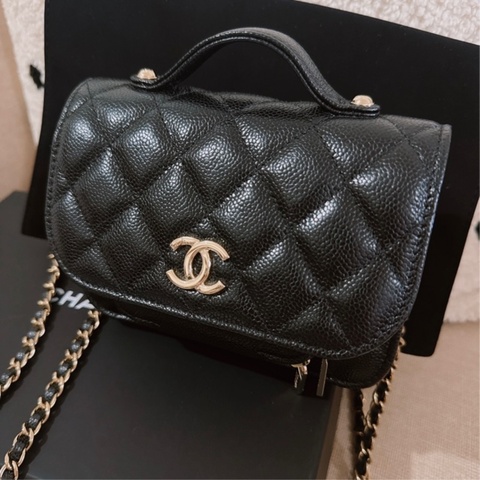 CHANEL 香奈兒 mini 郵差包