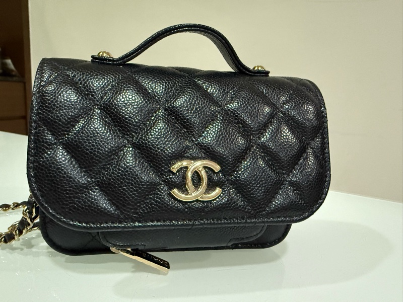 CHANEL 香奈兒 mini 郵差包-8
