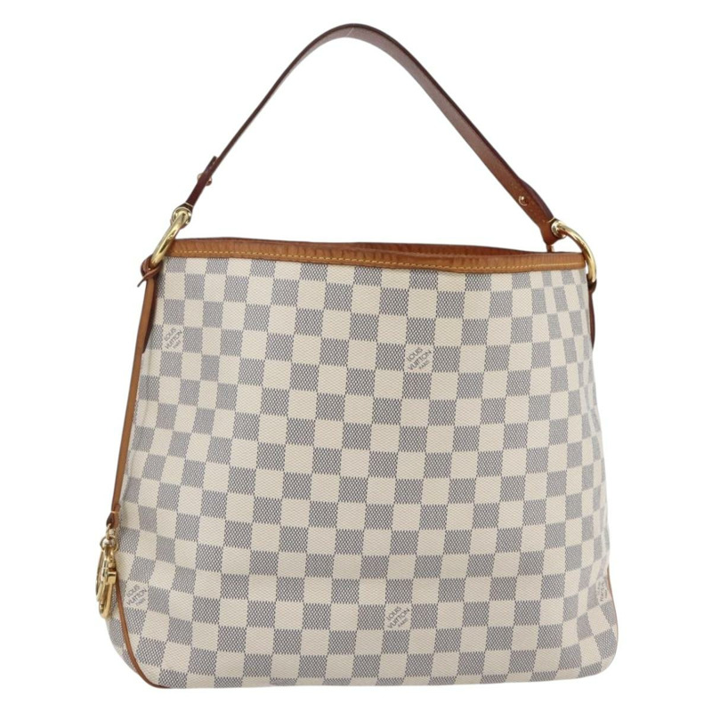 【日本直送】路易威登 Damier Azur Delightful PM 單肩包 N41447 LV 授權 82538-0