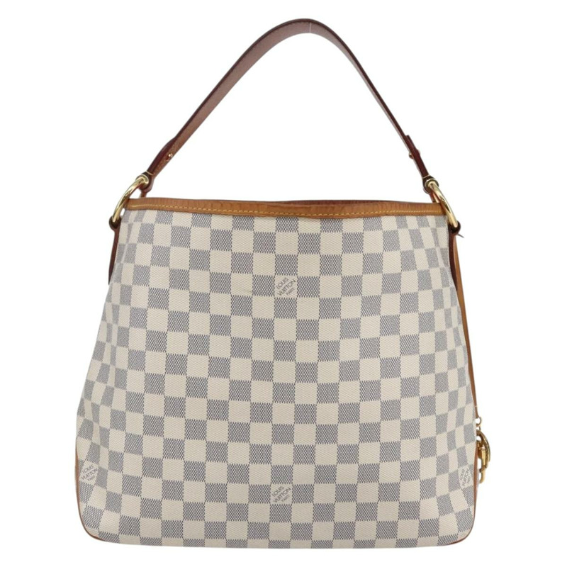 【日本直送】路易威登 Damier Azur Delightful PM 單肩包 N41447 LV 授權 82538-2