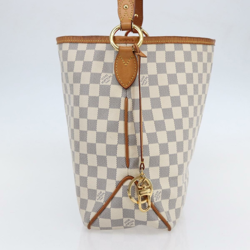 【日本直送】路易威登 Damier Azur Delightful PM 單肩包 N41447 LV 授權 82538-3