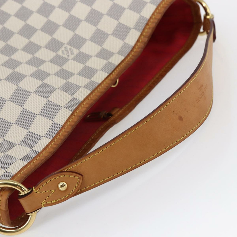 【日本直送】路易威登 Damier Azur Delightful PM 單肩包 N41447 LV 授權 82538-6