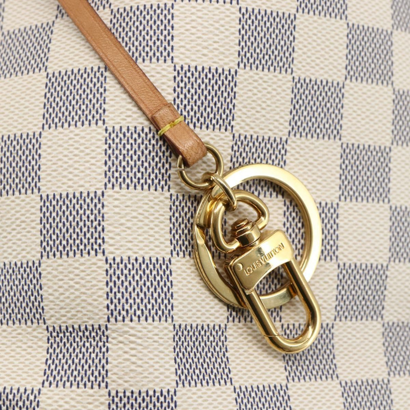 【日本直送】路易威登 Damier Azur Delightful PM 單肩包 N41447 LV 授權 82538-14