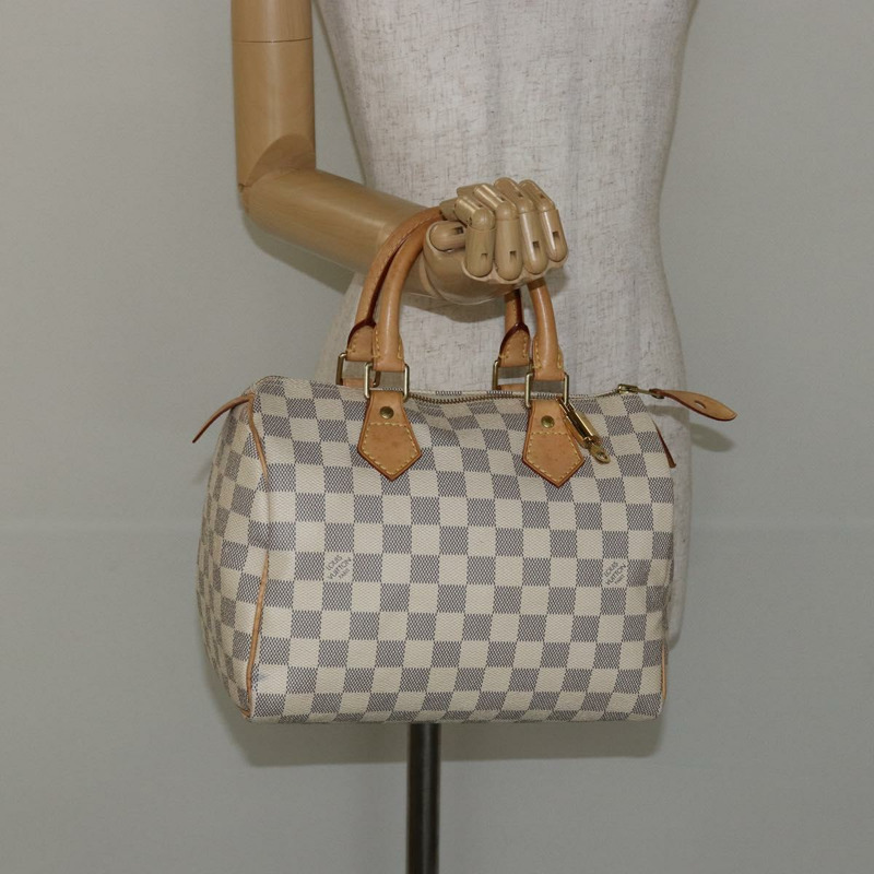 【日本直送】路易威登 Damier Azur Speedy 25 手提包 N41534 LV 授權 143957V-23
