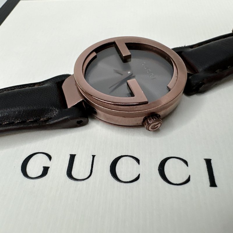 GUCCI Interlocking雙G腕錶-3