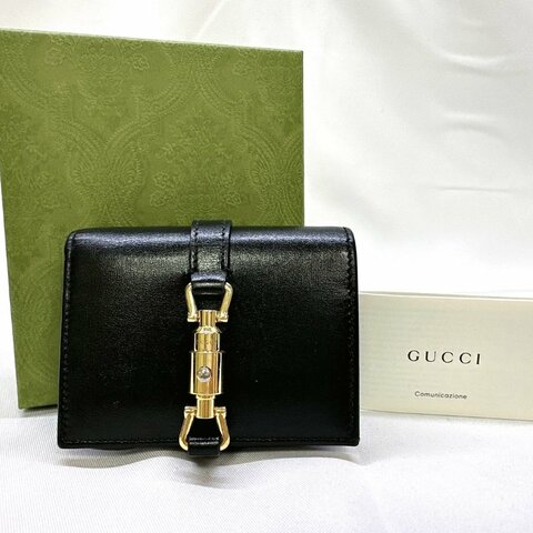 GUCCI JACKIE 1961皮革短夾