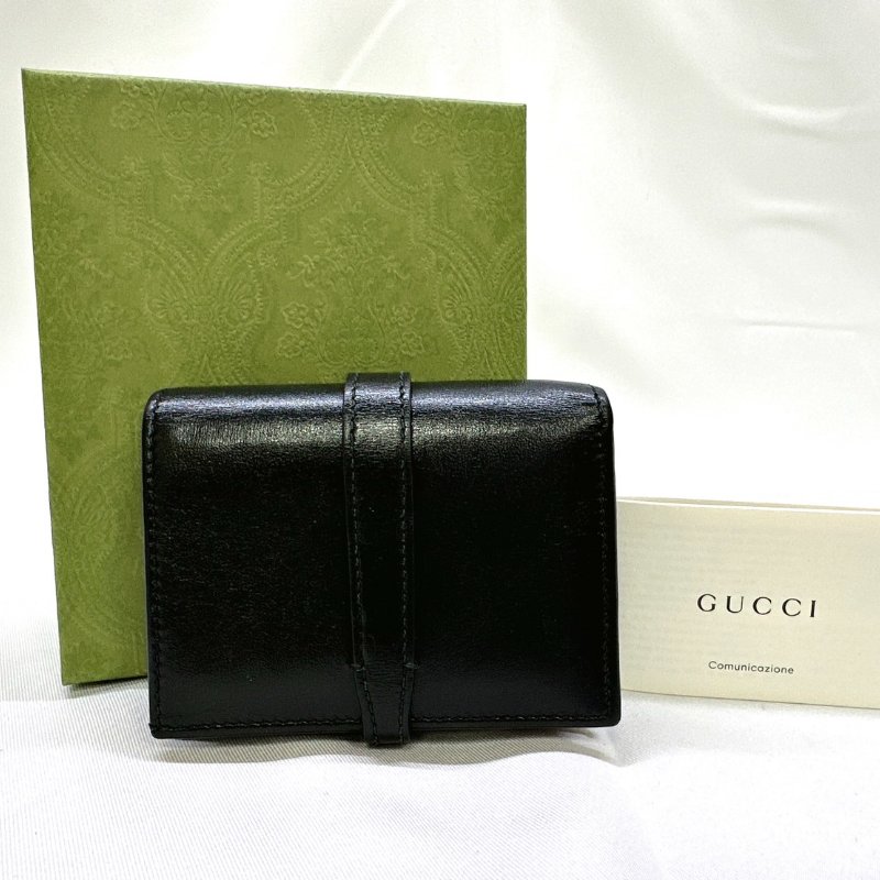 GUCCI JACKIE 1961皮革短夾-1
