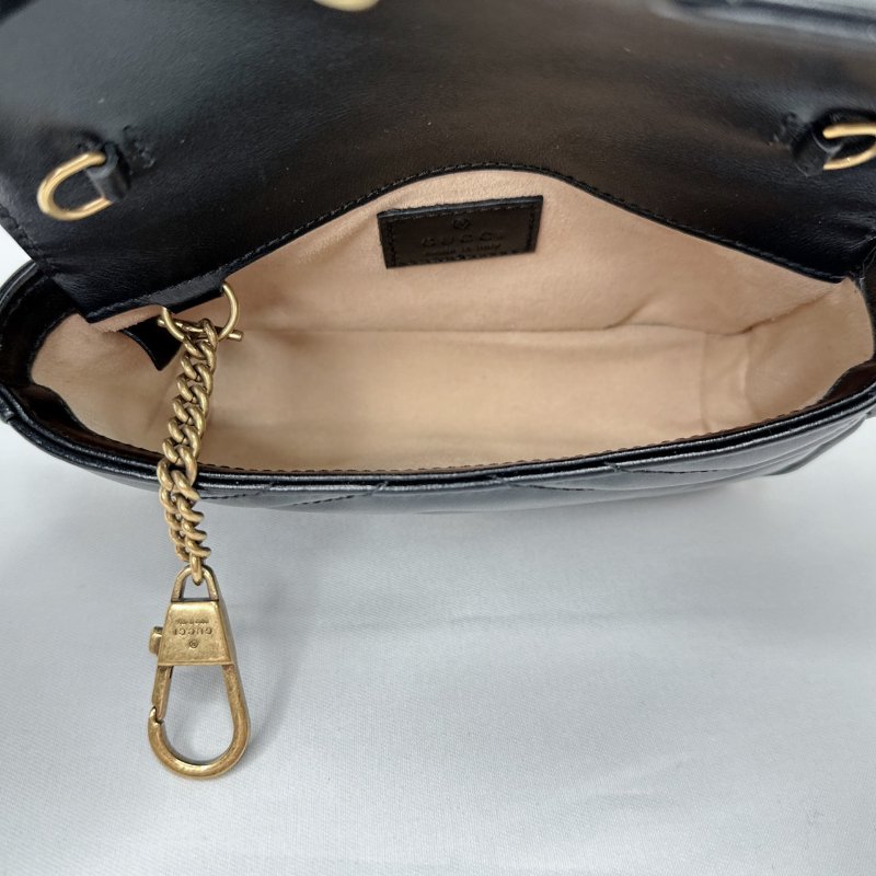 GUCCI Marmont mini翻蓋鏈包-7