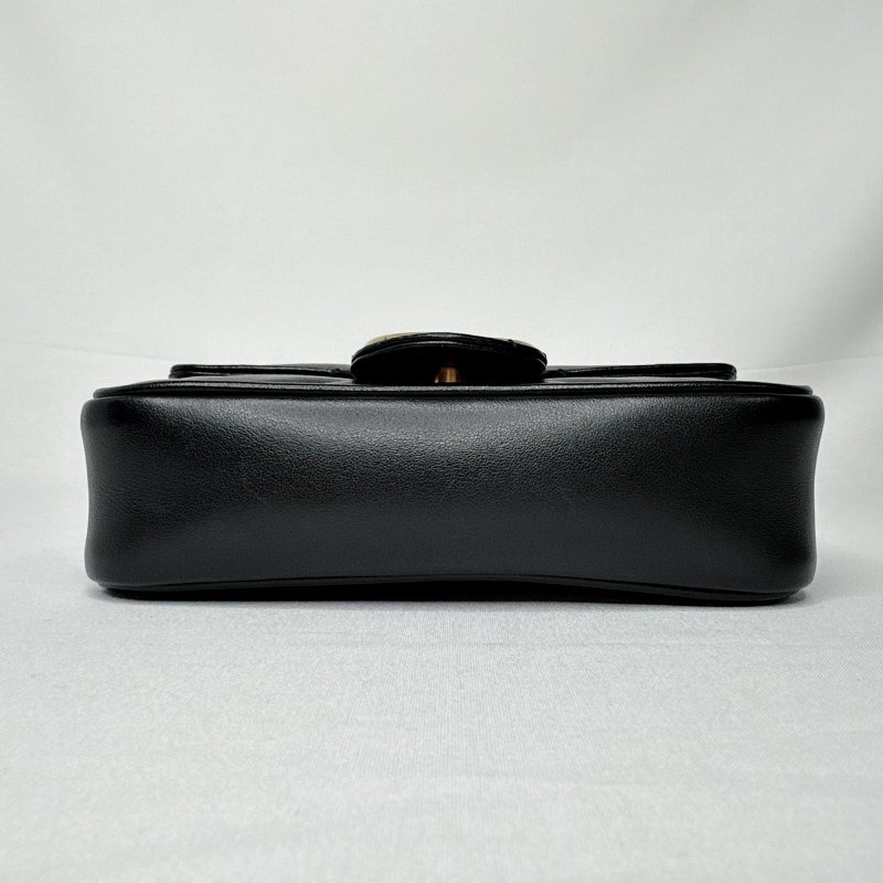 GUCCI Marmont mini翻蓋鏈包-9