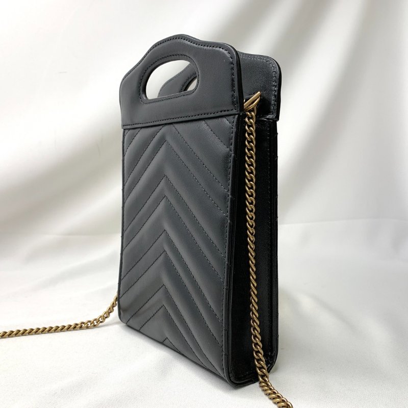 GUCCI MARMONT手柄手機鏈帶包-4