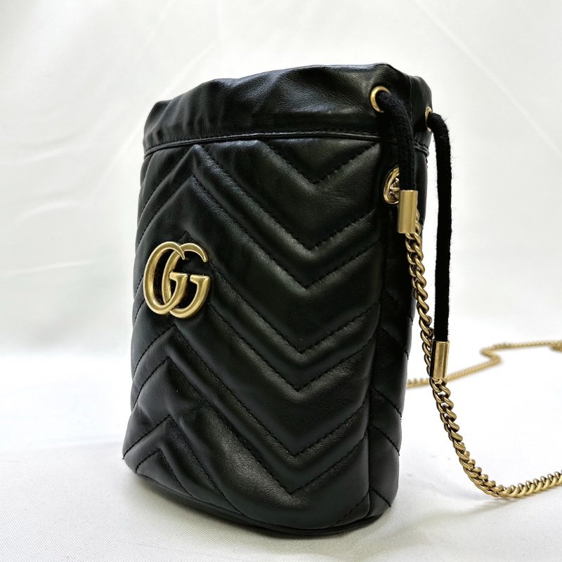GUCCI Marmont迷你水桶包-2
