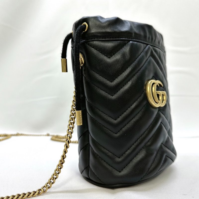 GUCCI Marmont迷你水桶包-3
