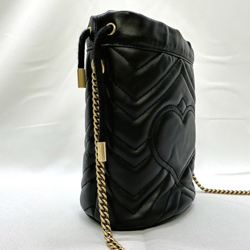 GUCCI Marmont迷你水桶包-4