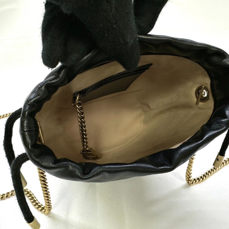 GUCCI Marmont迷你水桶包-6