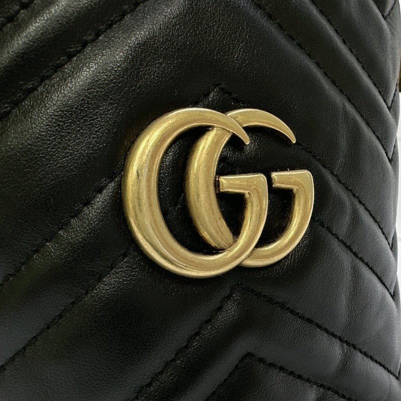GUCCI Marmont迷你水桶包-7