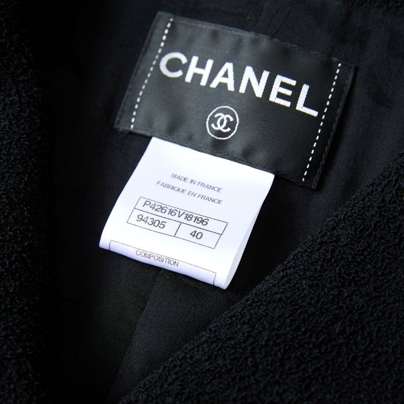 ❤️ CHANEL 黑色優雅外套-3