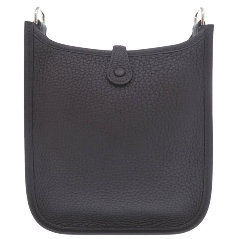 Hermes 未使用 Hermès Evelyn TPM Amazon Cordage Taurillon Clemence Pour Noir 單肩包 (2024) 附雙印章 (1154)-2