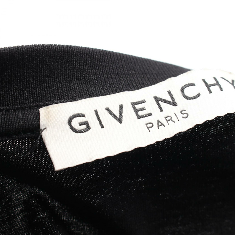 GIVENCHY SIGNATURE PRINT TEE T卹 棉質 黑色 二手 男式-7