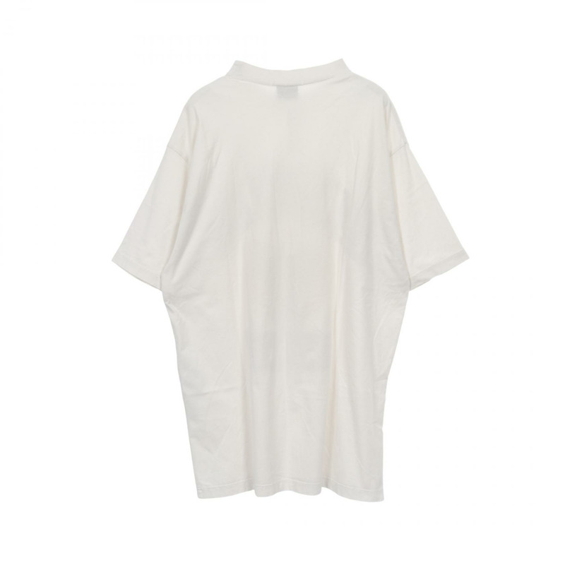 BALENCIAGA 學院風 T 卹 棉質 白色 二手 男女通用-1