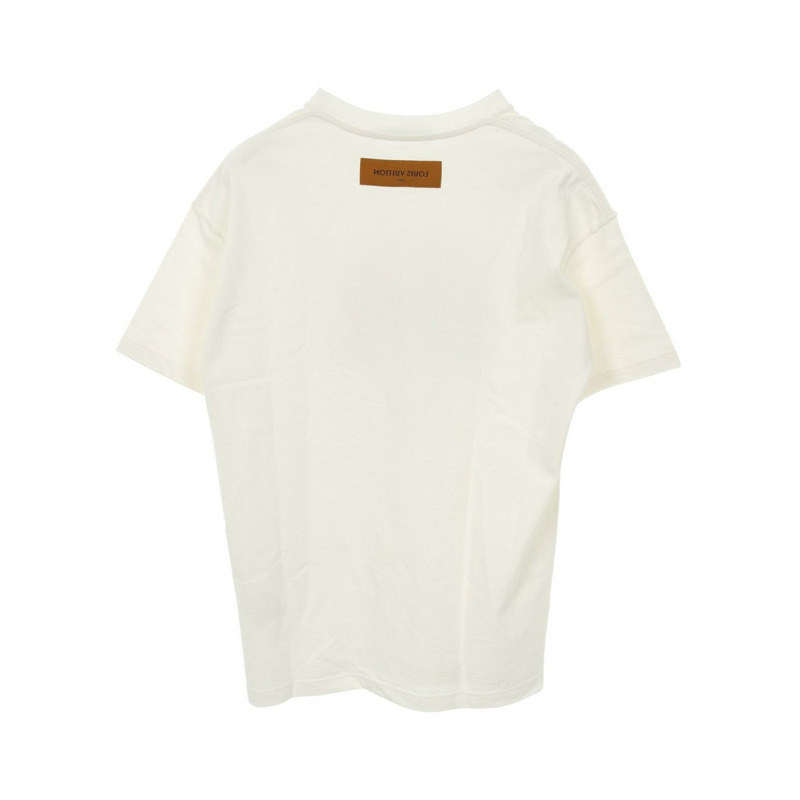 LOUIS VUITTON 彩虹 T 卹 RM231 NPL HOY78W 棉質白色二手男款 S 碼-1