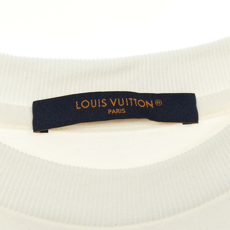 LOUIS VUITTON 彩虹 T 卹 RM231 NPL HOY78W 棉質白色二手男款 S 碼-2