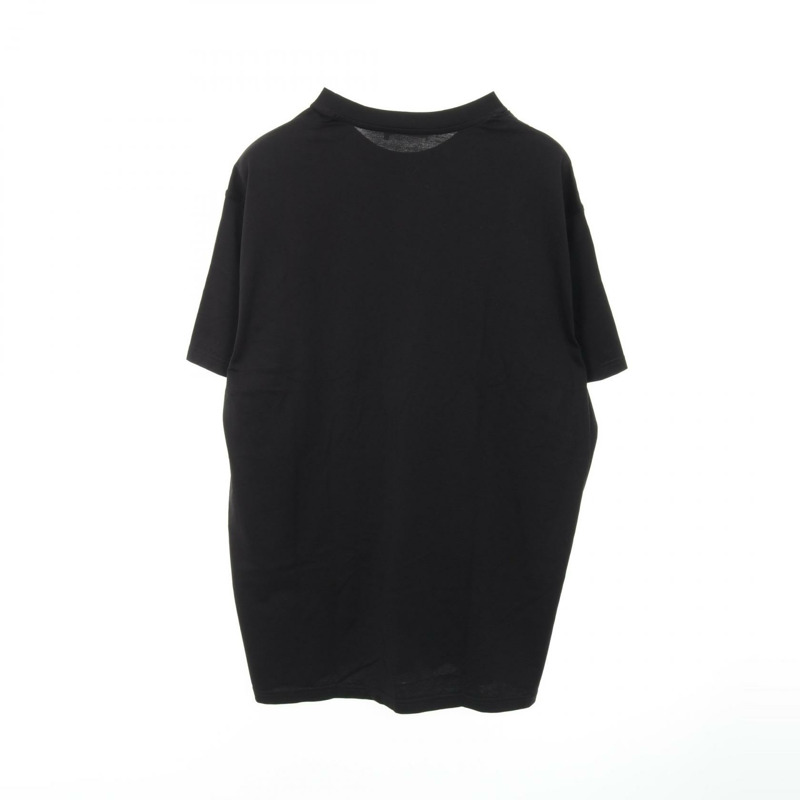 紀梵希 (GIVENCHY) 標誌刺繡T卹,純棉材質,黑色,男士二手。-1
