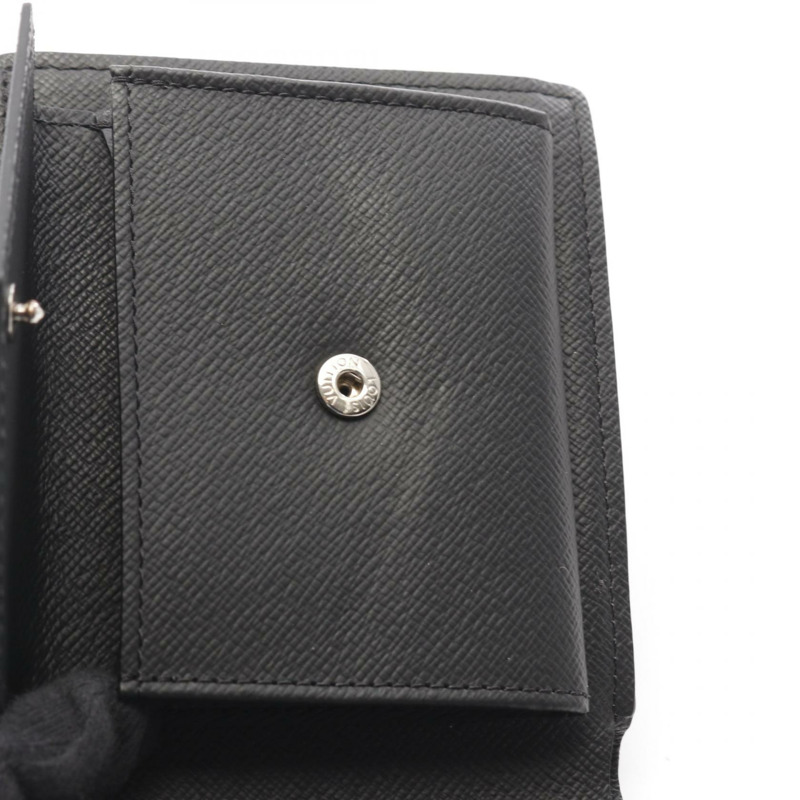 LOUIS VUITTON Portefeuille Marco NM 雙折皮夾 M62545 Monogram eclipse 二手-5