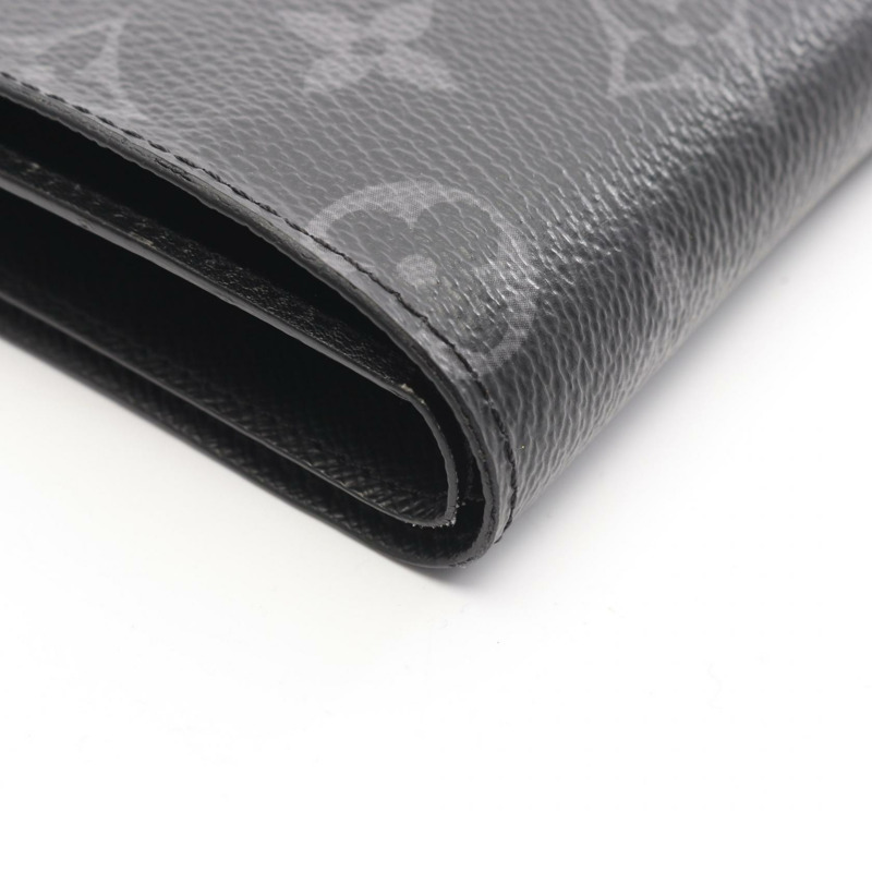 LOUIS VUITTON Portefeuille Marco NM 雙折皮夾 M62545 Monogram eclipse 二手-7