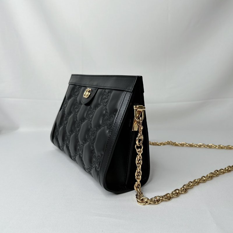 GUCCI Matelasse絎縫皮革斜背包-2