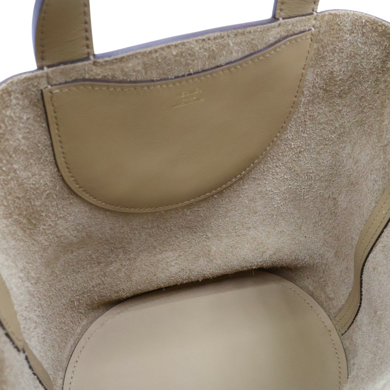 餅乾色 Taurillon/Swift牛皮 In The Loop 18 手提包 B刻【HERMES 愛馬仕】 H084274-5